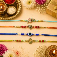 Rakhi for Four Brothers || Set of 4 || Saras Aajeevika