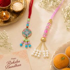 Lumba Bhabhi Rakhi || Set of 2 || Type-2 || Saras Aajeevika