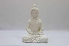 POLYRESIN SEATING BUDHA 10 Inch