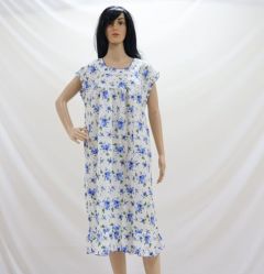  Blue Rose With Green - S Size