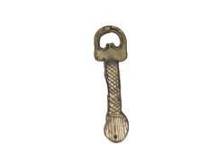  Dhokra Art Brass Bottle Opener 6.5 Inch