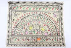  Pattachitra T Silk Tribal 11"*8" (5)