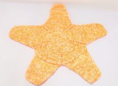 Infant Woolen Dress Orange