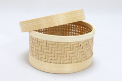  Elegant Bamboo Square Box Large from Jharkhand | Bamboo Square Box | Bamboo Home Décor | Handicraft | Eco-Friendly Bamboo Box
