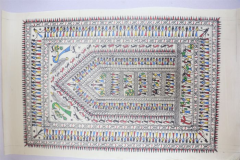  Pattachitra T Silk Tribal 18"*12"