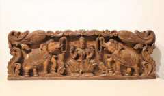 Wall Décor Wood Carving Panels Horizontal Multicolour 12 X 2 X 36 Inch