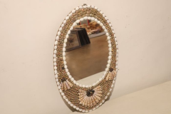  Decorative Mirror Oval Shell