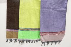 Vibrant Cotton Towel Set of 3 in Blue |Pure Cotton | Blue Colour Towel Set | Home Essentials