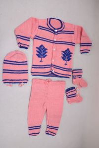 SARAS Aajeevika | Wooden Baby Suit | SHG Product | Warm and Cosy | Punjab | Multi colour