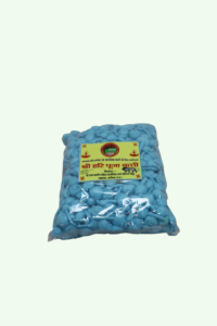 Sky Blue Cotton Diya Batti | Cotton Batti | Handmade Batti | Uttar Pradesh | Puja Essentials | Indian Festivals | Saras Aajeevika