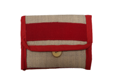 SARAS Aajeevika, Handwoven | Woolen Handbag | SHG Product | Himachal Pradesh | Stylish & Durable | Daily Use & Travel | Red & Brown