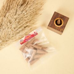 Unique Dhoop Cone || Chandan, Sandal, Lilly and Musk || 150GM || Saras Aajeevika
