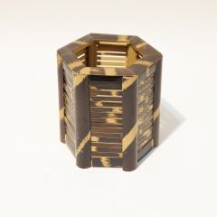 Bamboo Pen Stand || Dark Brown || Saras Aajeevika