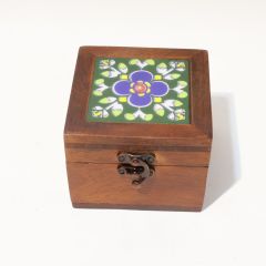 Blue Pottery Single Box || Saras Aajeevika