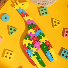 Animals Puzzles Giraffe | Toy for Kids | Handmade Toys | Wooden Toys