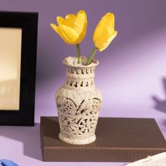 Marble Flower Vase - 360 gm