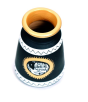 Handcrafted | Flower Vase | SHG Product | Uttar Pradesh | Terracotta Pottery | Black Pottery | Madhubani Art | Fine Clay | Black 7