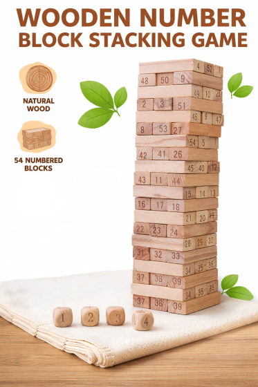 Wooden Jenga Game 10 || Saras Aajeevika