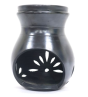 Black Pottery Aloma Lamp / Diffuser