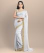 Chanderi Strive Cotton Silk Saree by Om Sai Ram SHG – Handwoven Elegance from Madhya Pradesh
