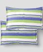 Bedspread Cotton Single Bedsheet || White Parrot Line || 90X60 inch || Saras Aajeevika