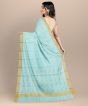 Chanderi Shoulder Pallu || Silk Cotton || Light Grren || 6.5 Mtr || Saras Aajeevika