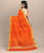 Chanderi Palla Jal || Silk Cotton || Orange || 6.5 Mtr || Saras Aajeevika