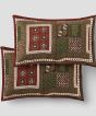 Bedsheet Block Print Cotton || King Size Bedsheet With 2 Pillow Covers || Darkgreen 90*108 inch || Saras Aajeevika