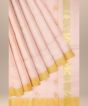 Chanderi Shoulder Pallu || Silk Cotton || Pink || 6.5 Mtr. || Saras Aajeevika