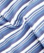Bedsheet Cotton White Blue Line 90*100 inch || Saras Aajeevika