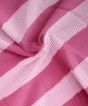 Double Bedsheet Cotton Dark Pink With White || 90*108 || Saras Aajeevika