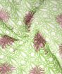 Cotton Hand Block Double Bedsheet ||  Green ||  93×108 inch || Saras Aajeevika