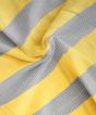 Bedsheet Cotton Double Bedsheet || Yellow Blue Line || 90X100 inch || Saras Aajeevika