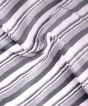 Bedspread Cotton Double Bedsheet || White Black Line || 90X100 inch || Saras Aajeevika
