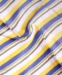 Bedspread Cotton Single Bedsheet || Yellow White Line || 90X60 inch || Saras Aajeevika 