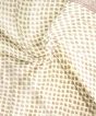 Bedsheet With Pillow Cover || Block Print Brown Flower W Black Thick Border||  90*108 inch || Saras Aajeevika
