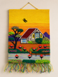 Jute Wallhanging Painting || Size 20*28 inch || Saras Aajeevika