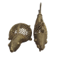 Dhokra Art Brass Fish & Tortoise 4" (Set of 2 ) || Saras Aajeevika