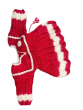 KIDS DRESS SET GAJRI & WHITE | Kids Fashion | Kids Winterwear | Handmade Sweater | Red and White