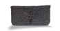  Embroidered Clutch Grey