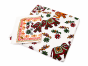 Kachchh Style Cotton Bedsheet with Elephant Design || White & Maroon || 8 x 7 ft || Saras Aajeevika