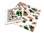 Kachchh Style Cotton Bedsheet with Dandiya Design || White & Green || 8 x 7 ft || Saras Aajeevika