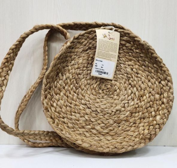  Bag Jute Round 10 Natural