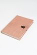 Diary Brass Lock Handmade Paper 7*10' Pink