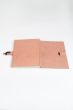 Diary Brass Lock Handmade Paper 7*10' Pink