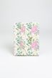 Diary S-Cut Button Sheet || White With Pink Flower || 8*10 || Saras Aajeevika