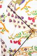 Diary S-Cut Button Sheet || White With Peacock || 8*10 || Saras Aajeevika