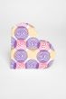 Diary Heart Shape || White Base Circle Tricolour (B,R,G) || 7x8 || Saras Aajeevika