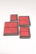 Diary Bahi Devnagri || Black Print Buddha Picuture || Red Color || (4 PCS) || Saras Aajeevika