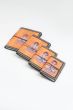 Diary Bahi Devnagri || Black Print Buddha || Orange Color || (4 Pcs) || Saras Aajeevika